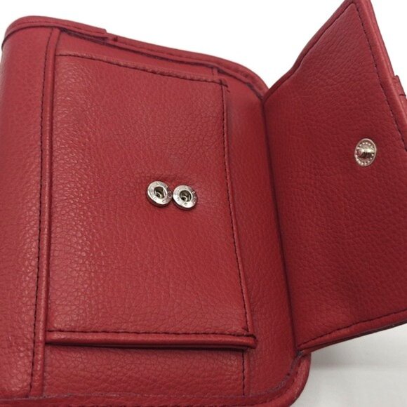 Vintage Day Runner Pocket Size Red Organizer Planner Wallet 6 Rings - Picture 6 of 11